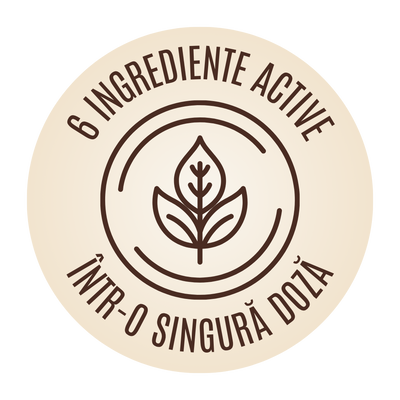 6 ingrediente active, într-o singură doză